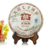 2012  Menghai Dayi " 8592" Natural Fine Ripe Pu’er Tea from Menghai Tea Factory (berylleb on ebay)