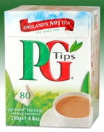 Pyramid Teabags from PG Tips