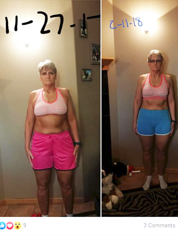 Robin Staley-Flores Before and After Pictures | Janis Saffell 4 Week Fat Blaster