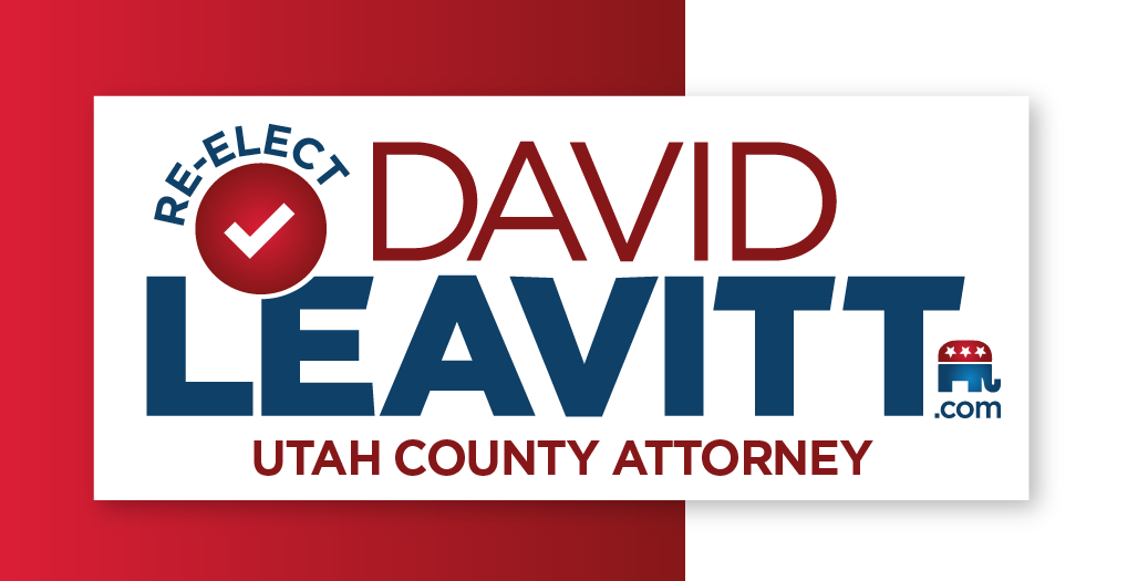 David Leavitt for Utah County Attorney logo