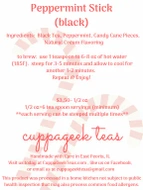 Peppermint Stick from Cuppa Geek