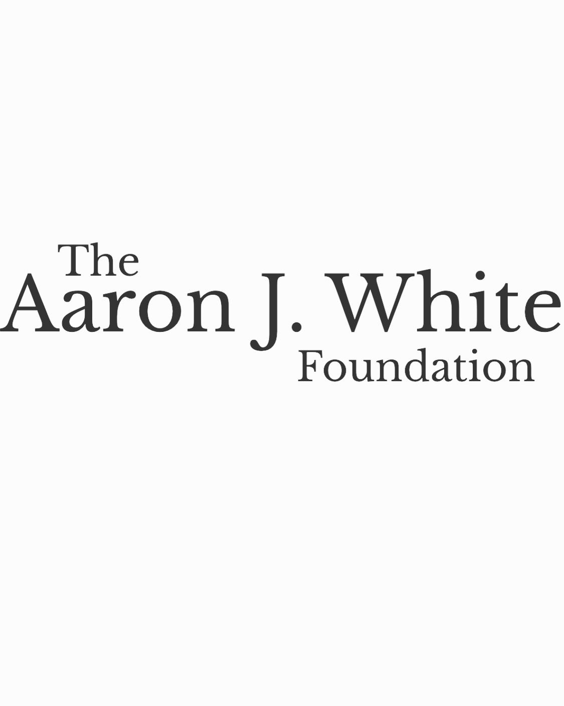 Aaron J White Foundation logo