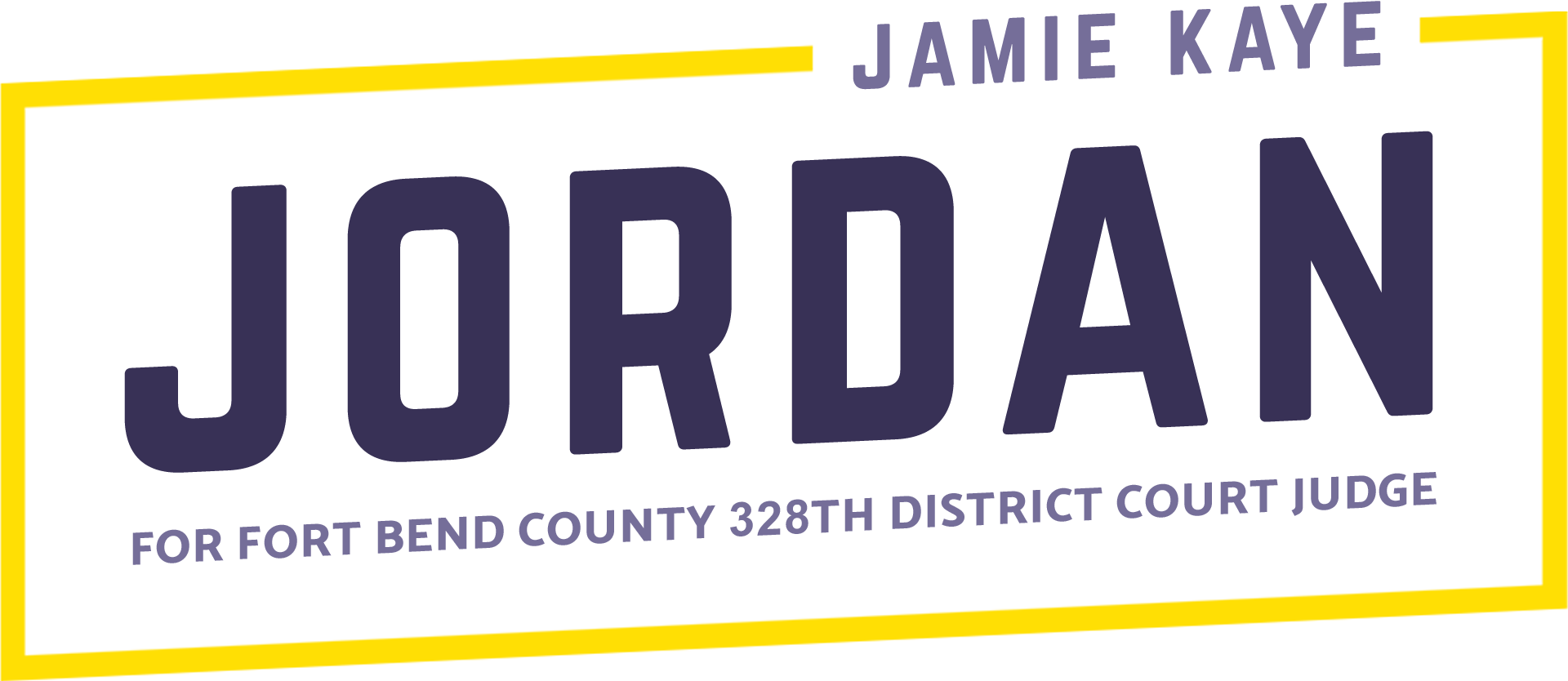 Jamie Kaye Jordan for Judge logo