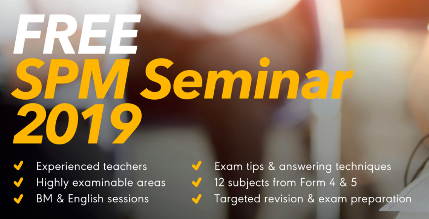 Spm Seminar 2019 Part 1 Spmflix Com Free Spm Tuition Online
