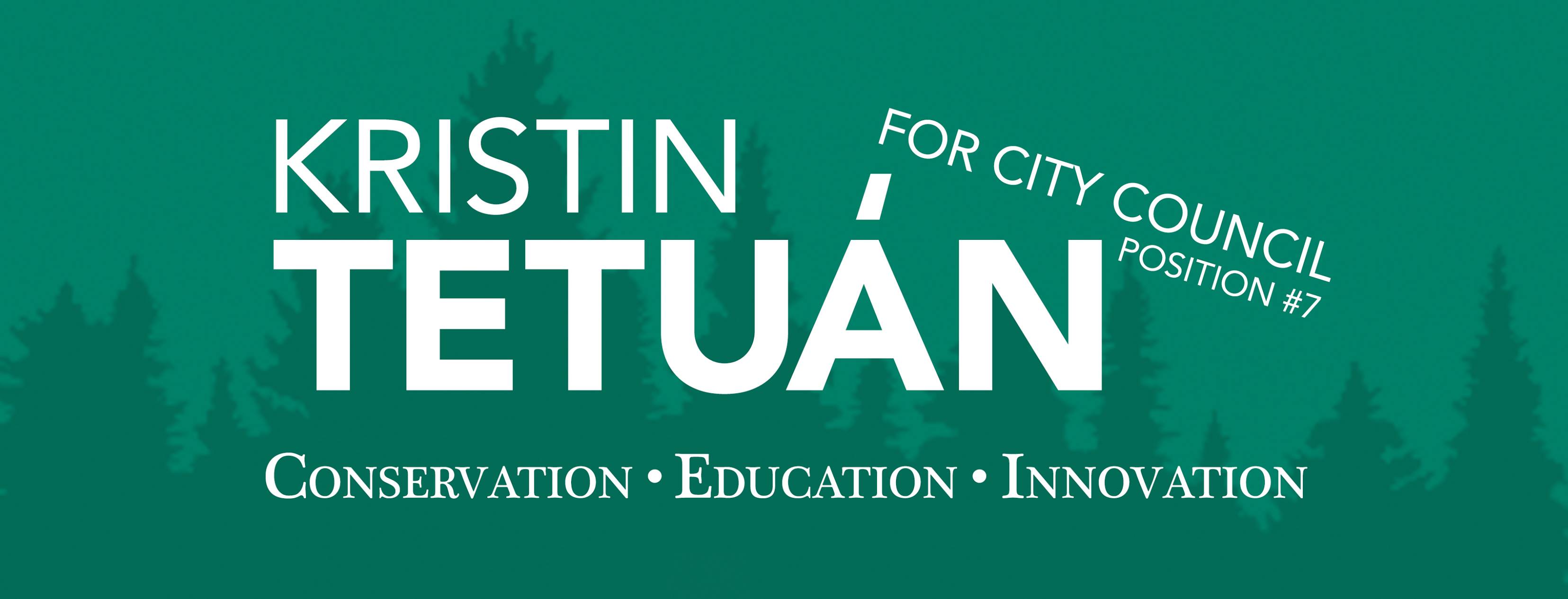 Kristin Tetuan for Council logo