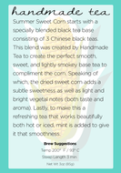 Summer Sweet Corn from Handmade Tea