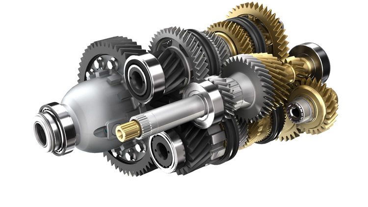 Manual Gear box (Part of a kit for converting the jag)
