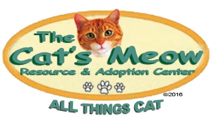 The Cat's Meow Resource and Adoption Center logo