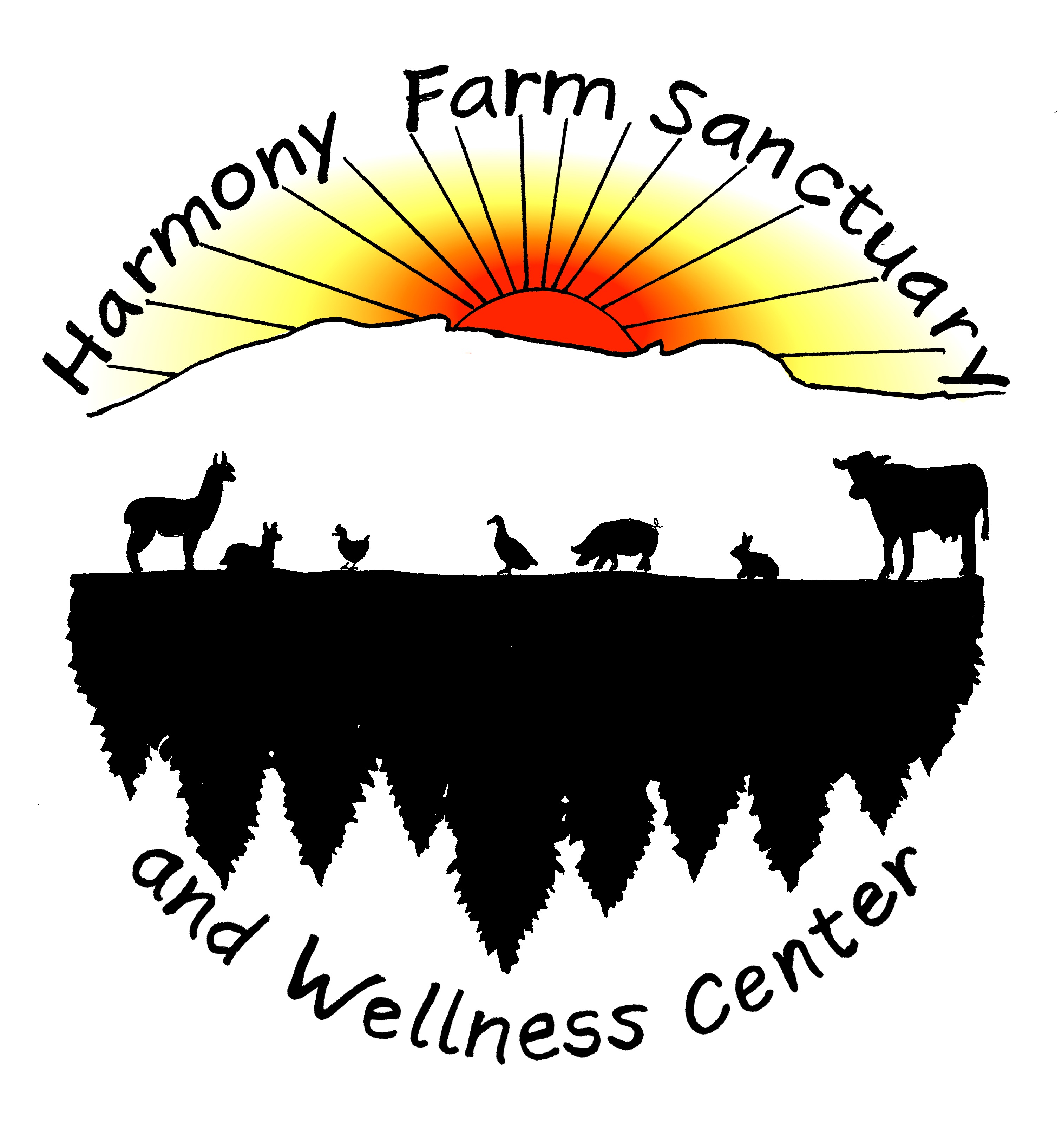 Harmony Farm Sanctuary and Wellness Center logo