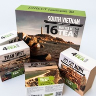 Tea Gift Set of 16 Teas . South Vietnam . from Sense Asia