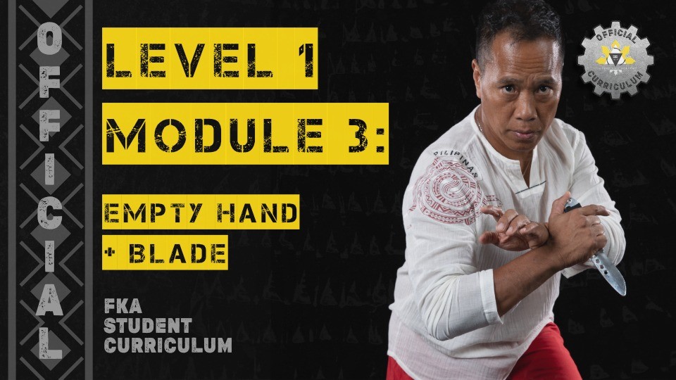 Product image for Official FKA Kali Combat Level 1: Module 3 Student Curriculum