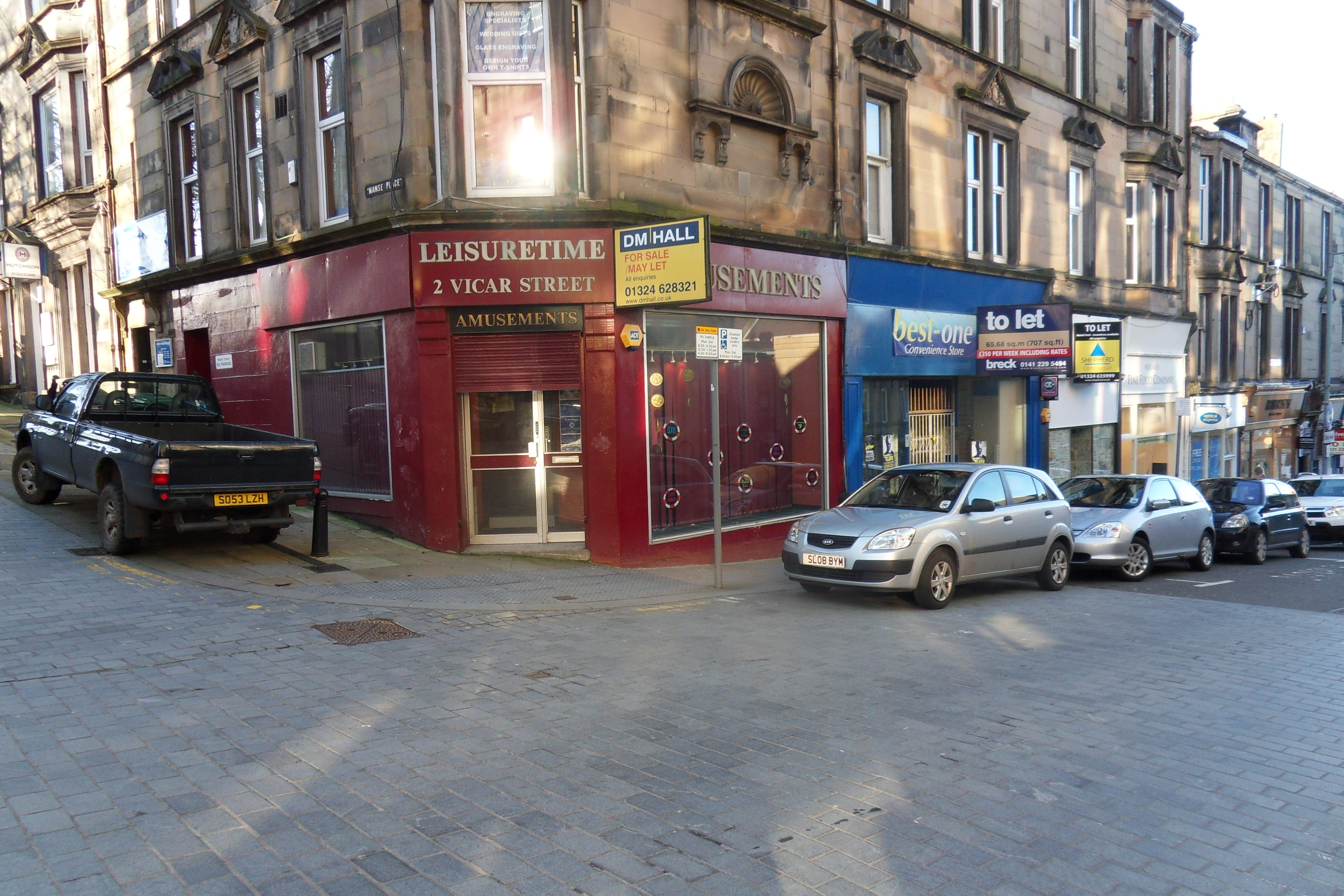 Property For Sale Freehold Retail Unit, 2 Vicar Street Falkirk