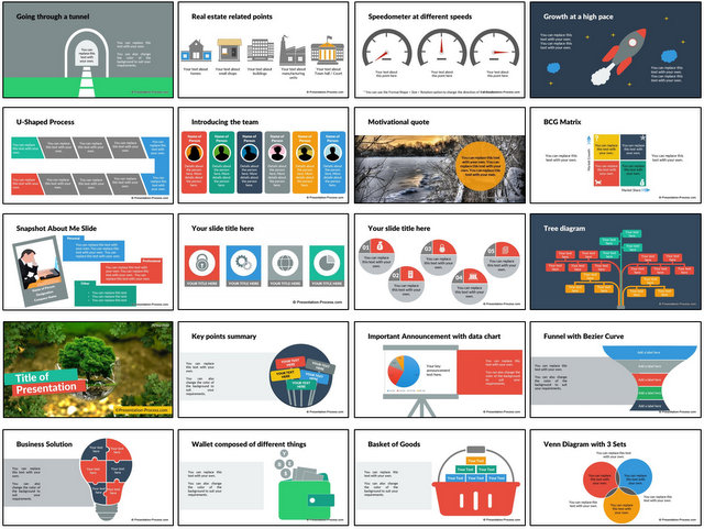 PowerPoint Flat Design Pack