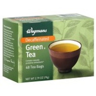 Decaf Green Tea from Wegmans
