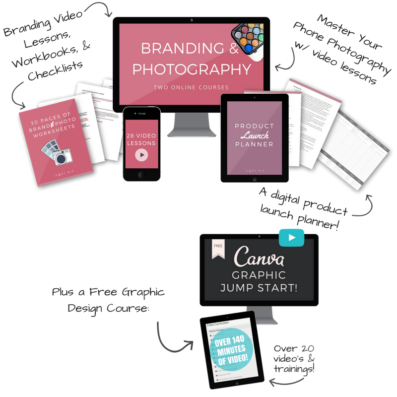  /></p>
<p> </p>
<p><strong>Personalized Photography, Branding, and a Product Launch Planner in an exclusive 3 Program Bundle for only <em>$7</em></strong></p>
<p><strong><u>THAT’S OVER 75% OFF!</u></strong></p>
<p><em>(Regularly $54)</em></p>
<p><strong>Learn the <u><em>EXACT STEPS</em></u> to make a charming brand that is uniquely yours & how you can create your own stunning photos from the tool you already have, your phone!</strong></p>
<p><strong>FOR JUST <em>$7 </em>YOU WILL RECEIVE:</strong></p>
<p>▶ <em><strong>28 Self paced video tutorials</strong></em> (To Master your brand + phone photography)</p>
<p>▶ <strong><em>Private Photography Facebook Group</em> </strong>(Get advice, share, and Become skilled at <span “=”>phone photography, lighting, + creating flat lays)<u></u></p>
<p>▶ <strong><em>30 Pages of Branding Workbooks & Checklists</em></strong> to help you build that dream brand every step of the way.</p>
<p>▶ <strong><em>Bonuses! 30 Pages of </em></strong><strong><em>Product Launch Planners </em></strong>(Workbook & tracker to plan your launches and track business & audience growth)</p>
<p>▶ Plus, you get an instant <em><strong>$20 credit</strong></em> to the Ivory Mix Styled Stock Photo Shop!</p>
<p><strong>ONE-TIME OFFER $7</strong></p>
<p> </p>
<p><img decoding=