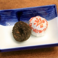 Imperial Shou Puerh Toucha from Whispering Pines Tea Company