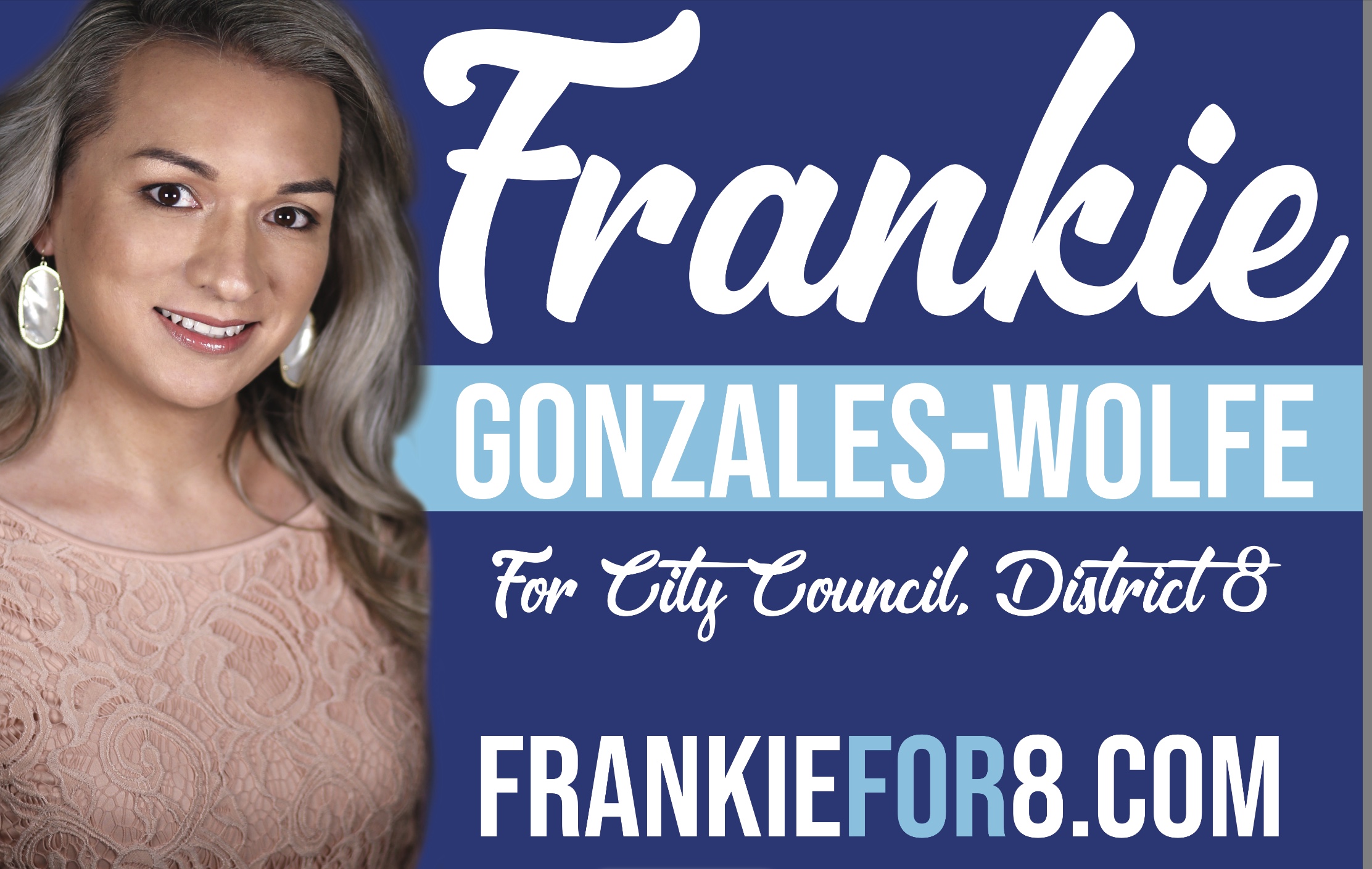 Frankie Gonzales-Wolfe Campaign logo