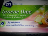Green tea with orange, papaya, melon, aloe vera. from Albert Heijn