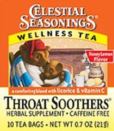 Throat Soothers Wellness Tea from Celestial Seasonings