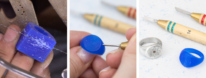 Make a Wax Signet Ring Jewellers Academy