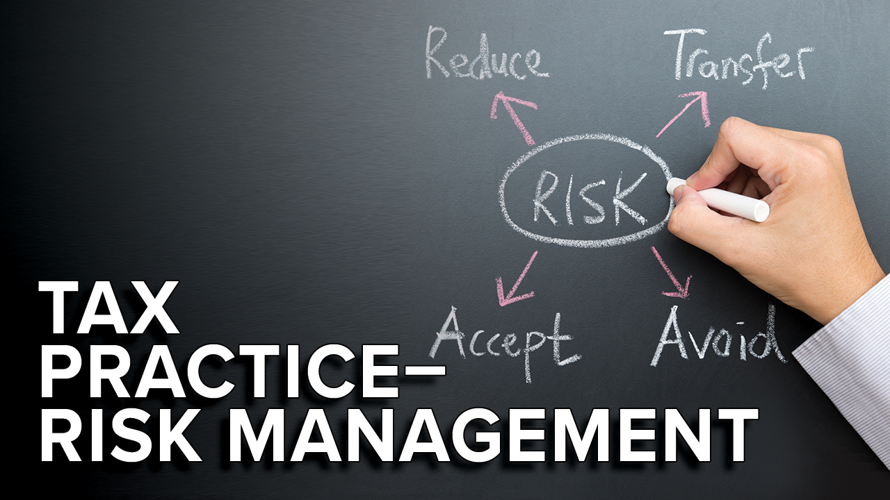 Tax Risk Management | Canadian Tax Academy