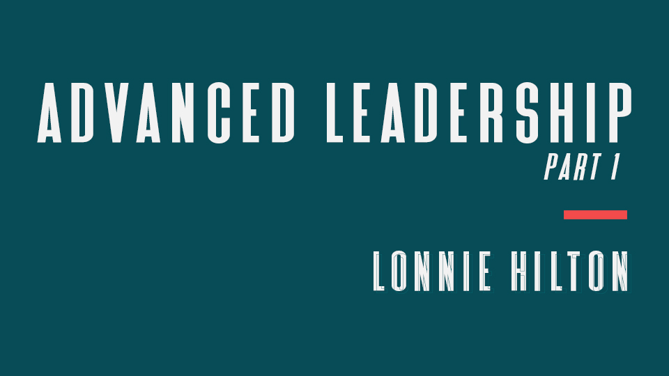 Product image for Advanced Leadership Part 1