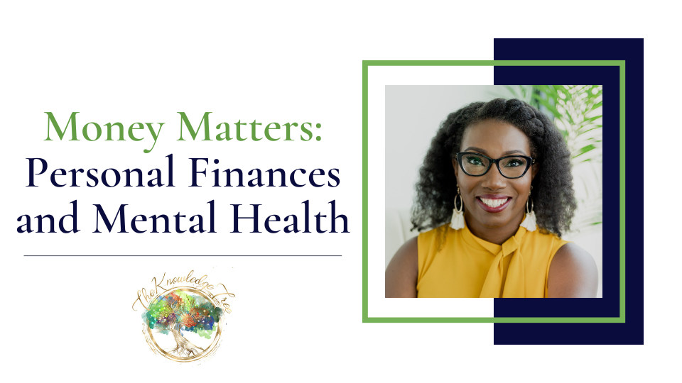 Personal Finances and Mental Health CE Webinar for therapists, counselors, psychologists, social workers, marriage and family therapists