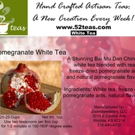 Pomegranate White from 52teas