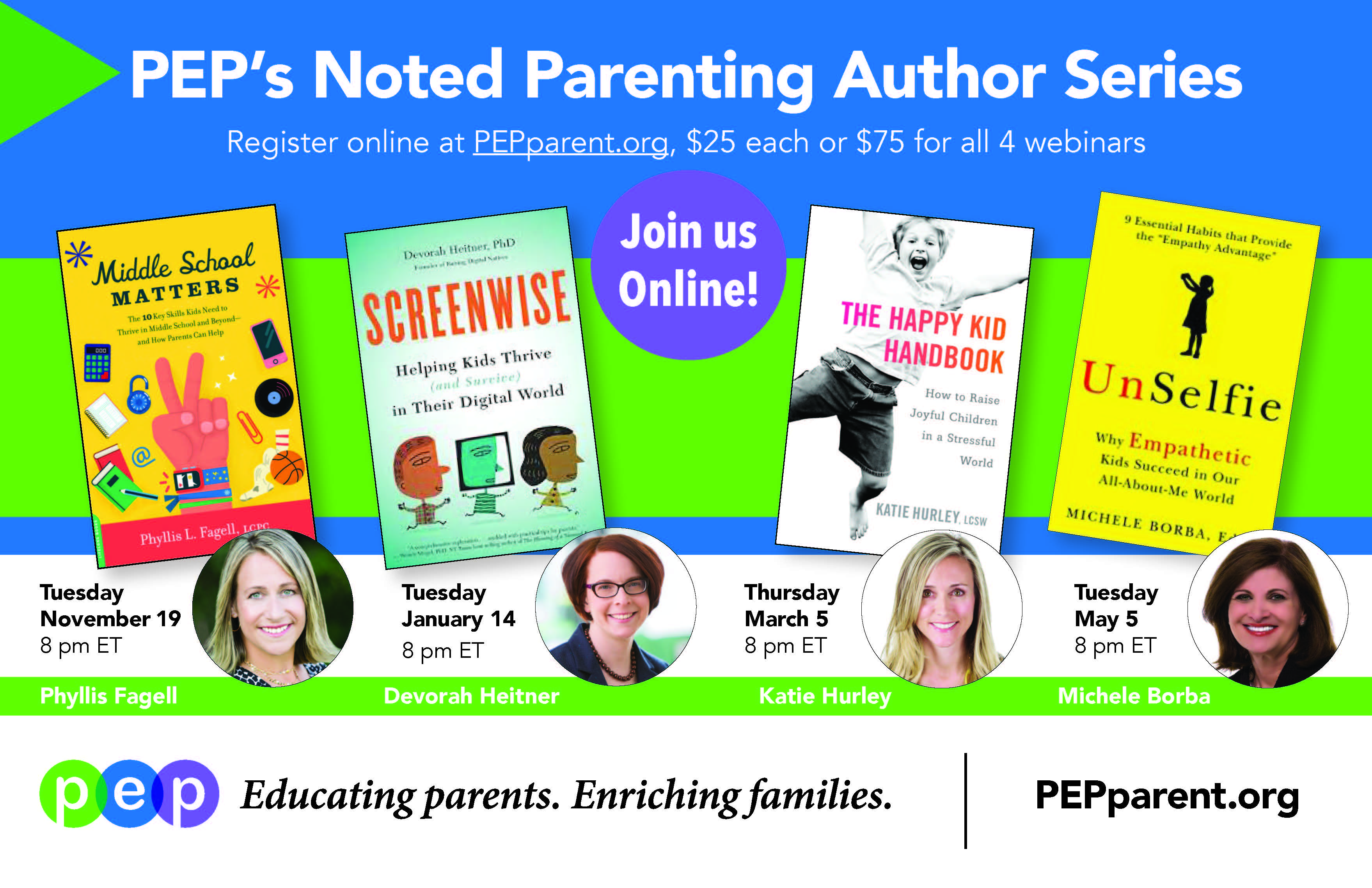 Noted Parenting Author Series Package 2019 - 2020