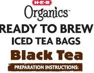 Organic Black Tea from HEB