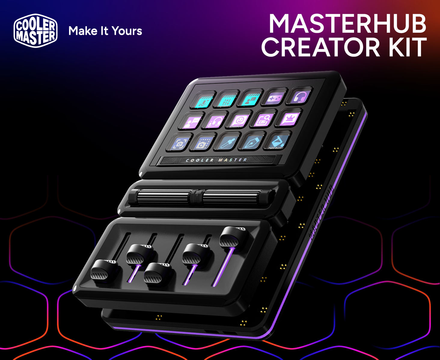 Cooler Master MasterHUB Modular Controller Stream Kit - Micro Center