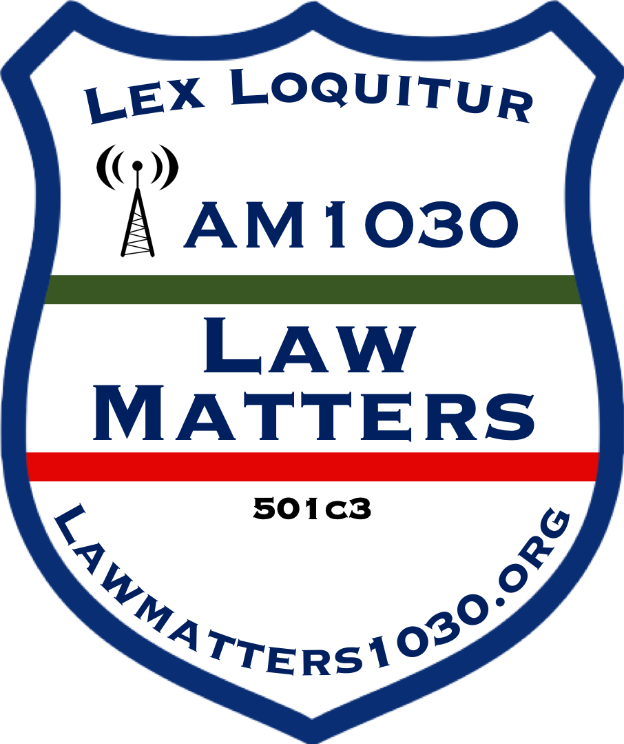 Law Matters Radio Show logo