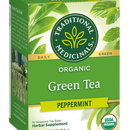 Organic Green Tea Peppermint from Traditional Medicinals