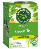 Organic Green Tea Peppermint from Traditional Medicinals