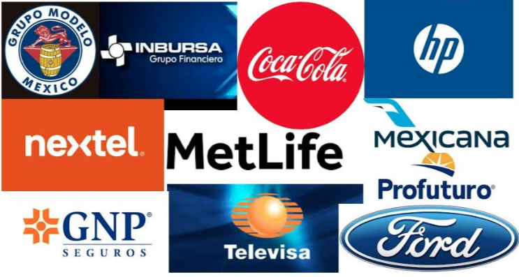 Algunas empresas con las que Guido Rosas ha colaborado