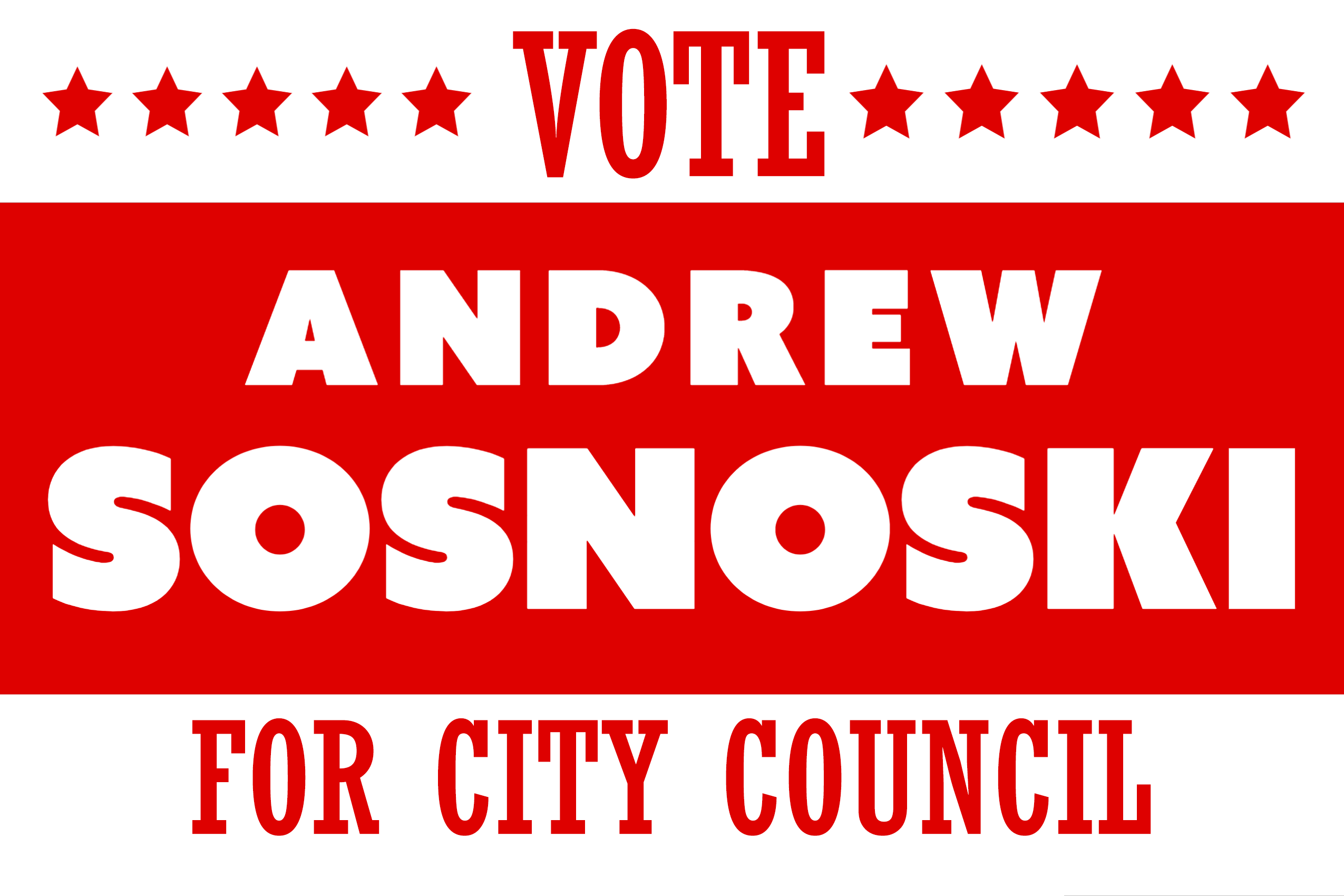 Committee To Elect Andrew Sosnoski logo