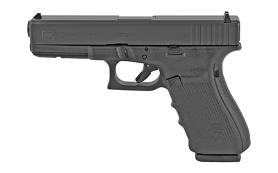 Glock UR21501 G21 Gen 4 Rebuilt 45 ACP 4.61 13+1 Black Polymer Frame Black Steel Slide Black Interchangeable Backstrap Grip Fixed Sights
