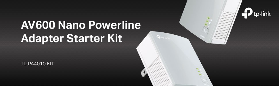 TL-PA4010 KIT, AV600 Powerline Starter Kit