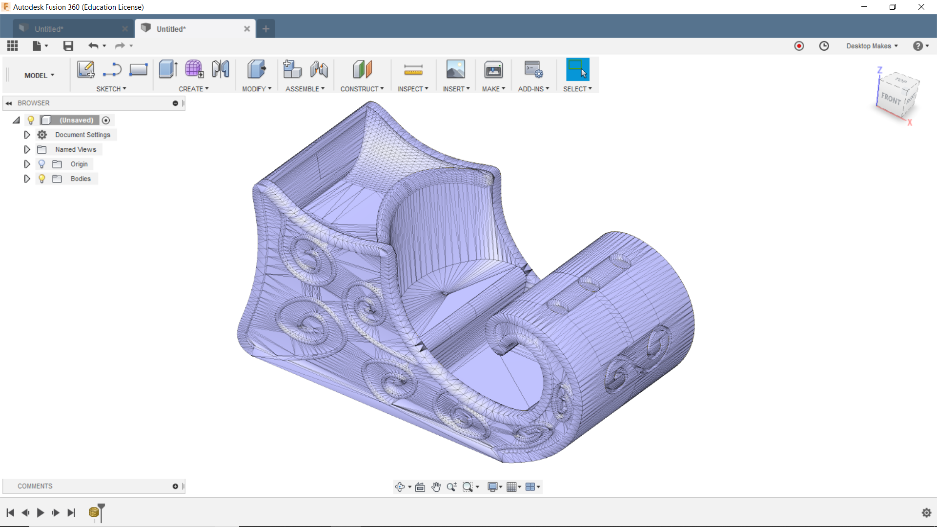 Чертежи в fusion 360