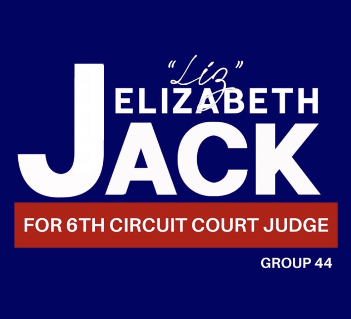 Liz Jack for Sixth Circuit Judge logo
