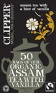 Fairtrade Organic Assam Tea with Vanilla from Clipper