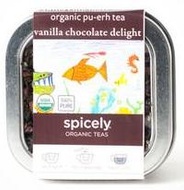 Organic Vanilla Chocolate Delight Pu-erh from Spicely Organics