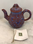 Blue Butterfly Yixing Teapot from CCCI
