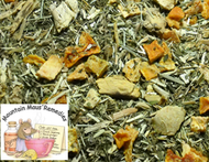 Orange Ginger Mint Herbal Tea from Mountain Maus Remedies