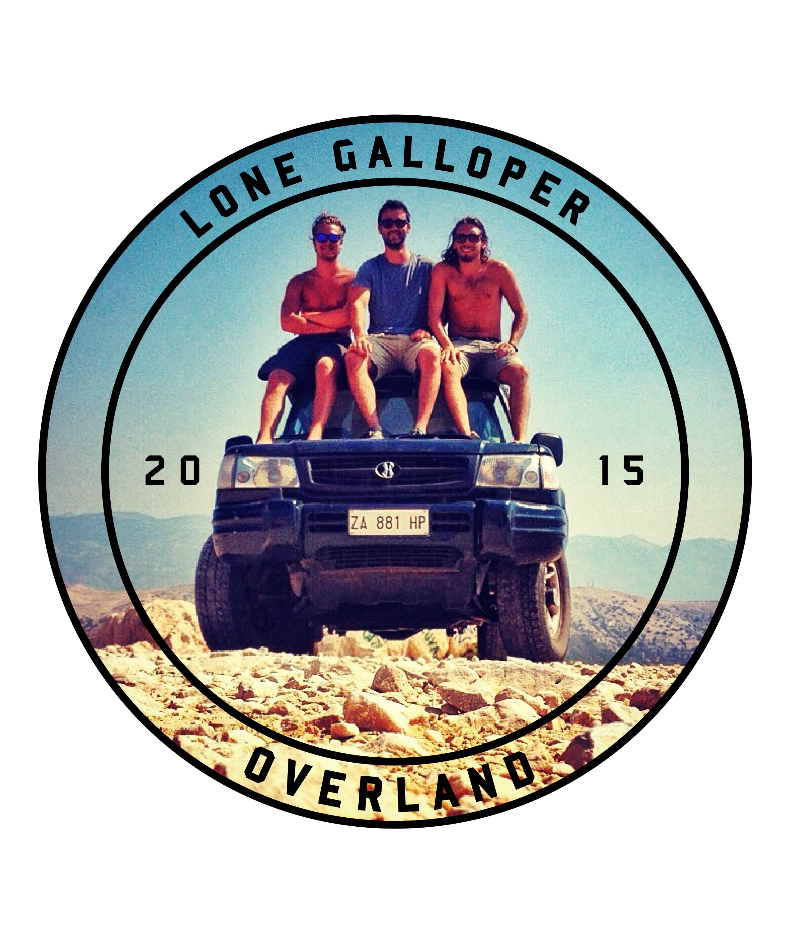 Lone Galloper Overland logo