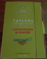 Lemongrass & Ginger from Taylors of Harrogate