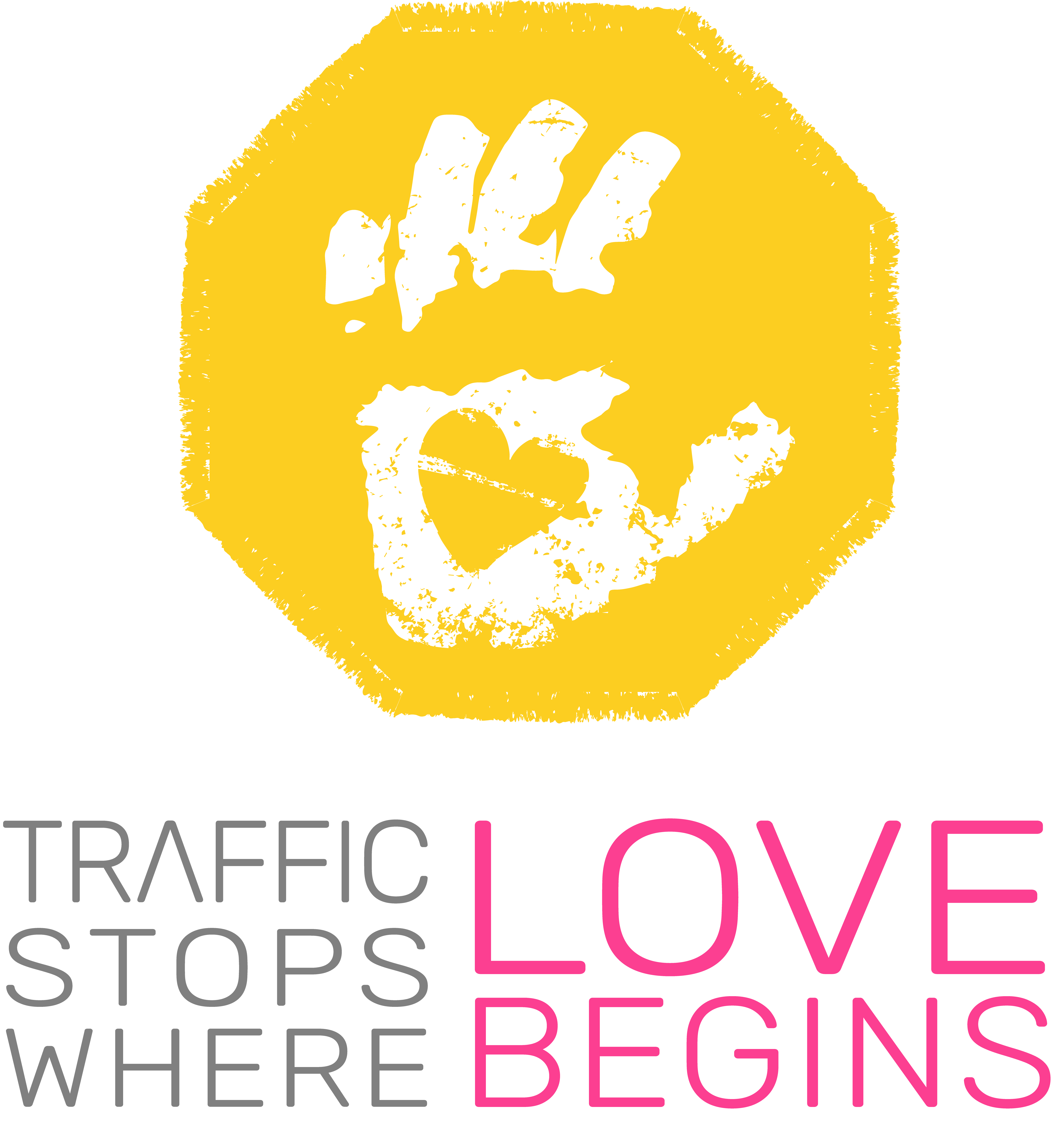Traffic Stops Where Love Begins logo