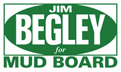 Jim Begley for MUD Board logo