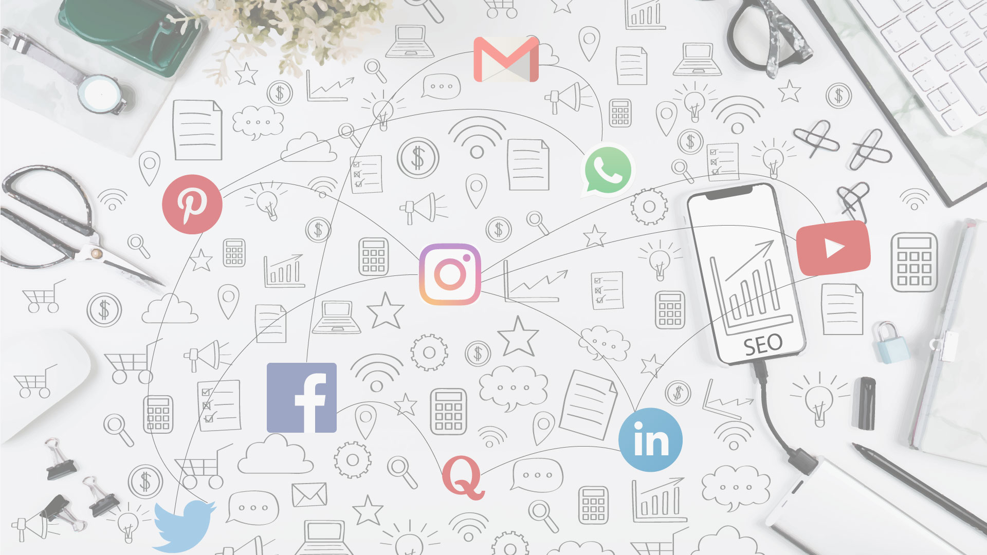 Фон для Smm агентства