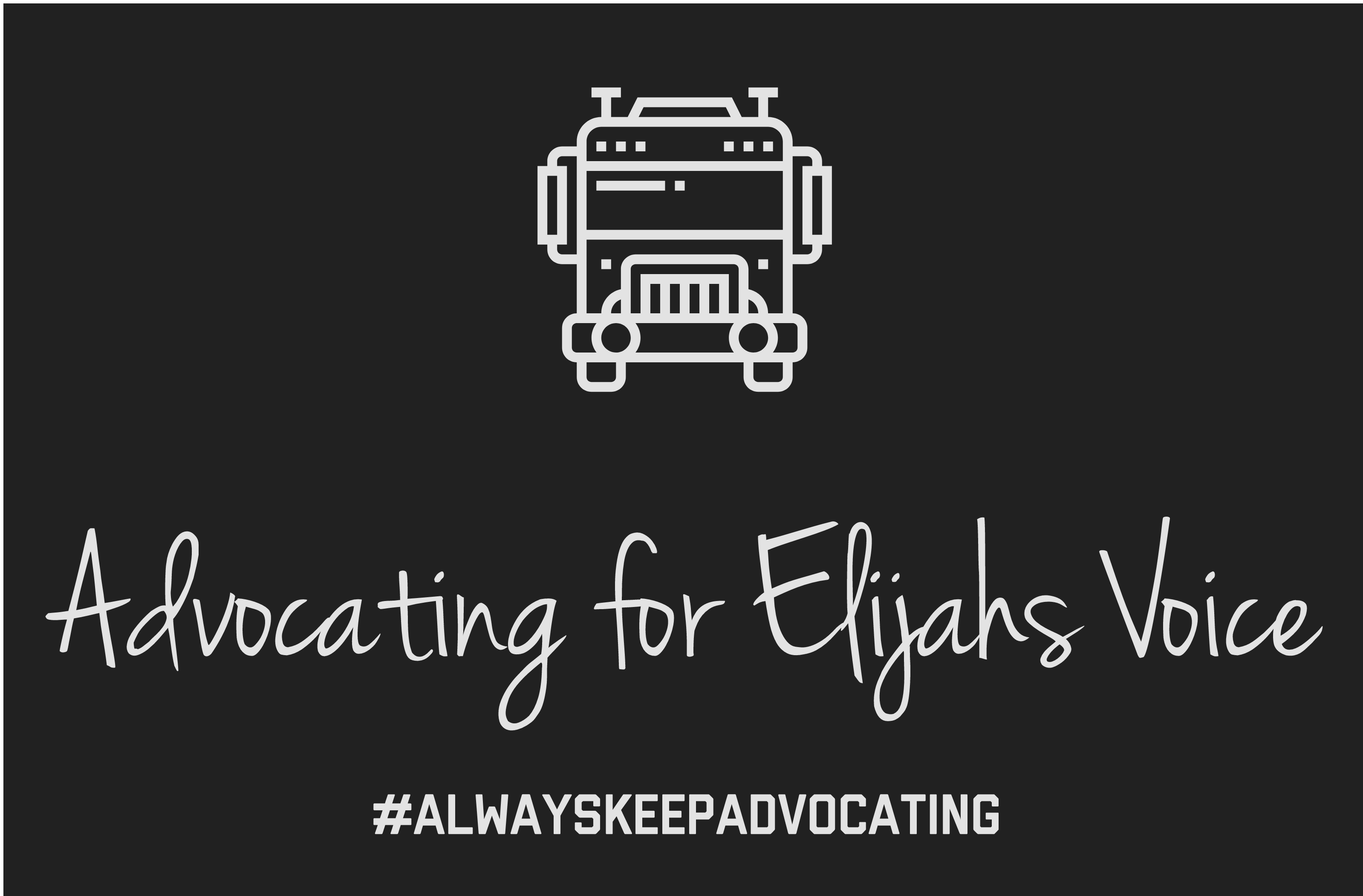 Advocating for Elijah's Voice logo